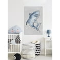 thumbnail image 3 of Marmont Hill The Big Shark Canvas Wall Art, 3 of 7