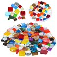 thumbnail image 1 of DIY artesanía mosaico azulejos parche de mosaico DIY forma cuadrada mosaico gemas canicas de vidrio DIY parches de mosaico suministros de mosaico, 1 of 5
