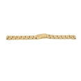 thumbnail image 4 of Quick Release Metal Strap for Men & Women, 14mm Golden Stainless Steel Watch Band with Double Lock Buckle, 4 of 8