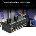 thumbnail image 3 of 6 Entrées 1 Sortie Audio Switcher, Réglage du Volume 3,5 Mm Audio Switcher pour Ordinateur, 3 of 7