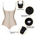 thumbnail image 3 of Shapewear for Women Tummy Control Fajas Colombianas Full Body Shaper Zipper Open Bust Bodysuit Slimming Corset, 3 of 6