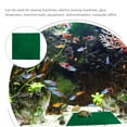 thumbnail image 5 of Houderco 1Pack Grass Mats for Aquarium Dark Green Square Resin Mat Turtle Tank Accessories 11.8X11.8X0.3In, 5 of 8