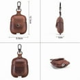 thumbnail image 4 of for Airpods Protective Case Crazy Horse Leather Apple Second Generation Wireless Bluetooth Earphone Case Portable Drop-Resistant Leather Case, 4 of 7