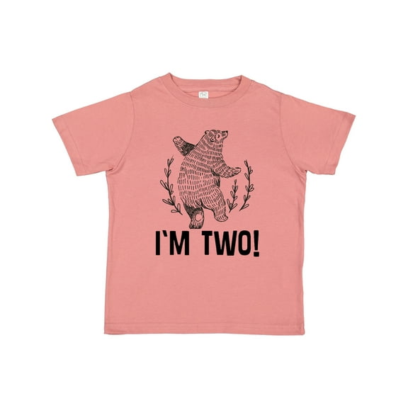 Inktastic 2nd Birthday Bear 2 Year Old Boy Boys or Girls Toddler T-Shirt