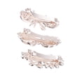 thumbnail image 7 of Unique Bargains Hair Barrettes Hair Accessories for Women Hair Clip Sparkly  Rhinestones Hairpin 3 Pcs White, 7 of 7