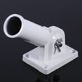 thumbnail image 6 of Hfnggwee 1.5" Adjustable Wall Mount Flag Pole Bracket - Slim Stainless Steel Windsock Holder with Screws for Outdoor/Indoor Display C412-042, 6 of 6