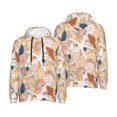 thumbnail image 6 of Bingfone Tropical Beach Sea Shell Men's Drawstring Hoodie Long Sleeve Pocket Sweatshirts-4X-Large, 6 of 6
