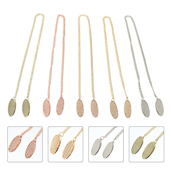 BESTOYARD 5Pcs Kitchen Towel Clips Bib Holders for Dental Patients Assorted Color