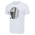 thumbnail image 2 of Men's Starter White Tampa Bay Lightning Half Helmet Logo T-Shirt, 2 of 3