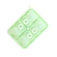 thumbnail image 2 of Naiovety Molde de cubitos de hielo con forma de Animal de silicona, Color sólido Flexible, 4 rejillas, herramienta de moldeo de molde de helado Mostrada Verde, 2 of 6