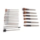 thumbnail image 4 of 20 Pcs Makeup Brush Set Champagne Gold Soft Fine Dense Bristles Foundation Powder Eyeshadow Brushes, 4 of 5