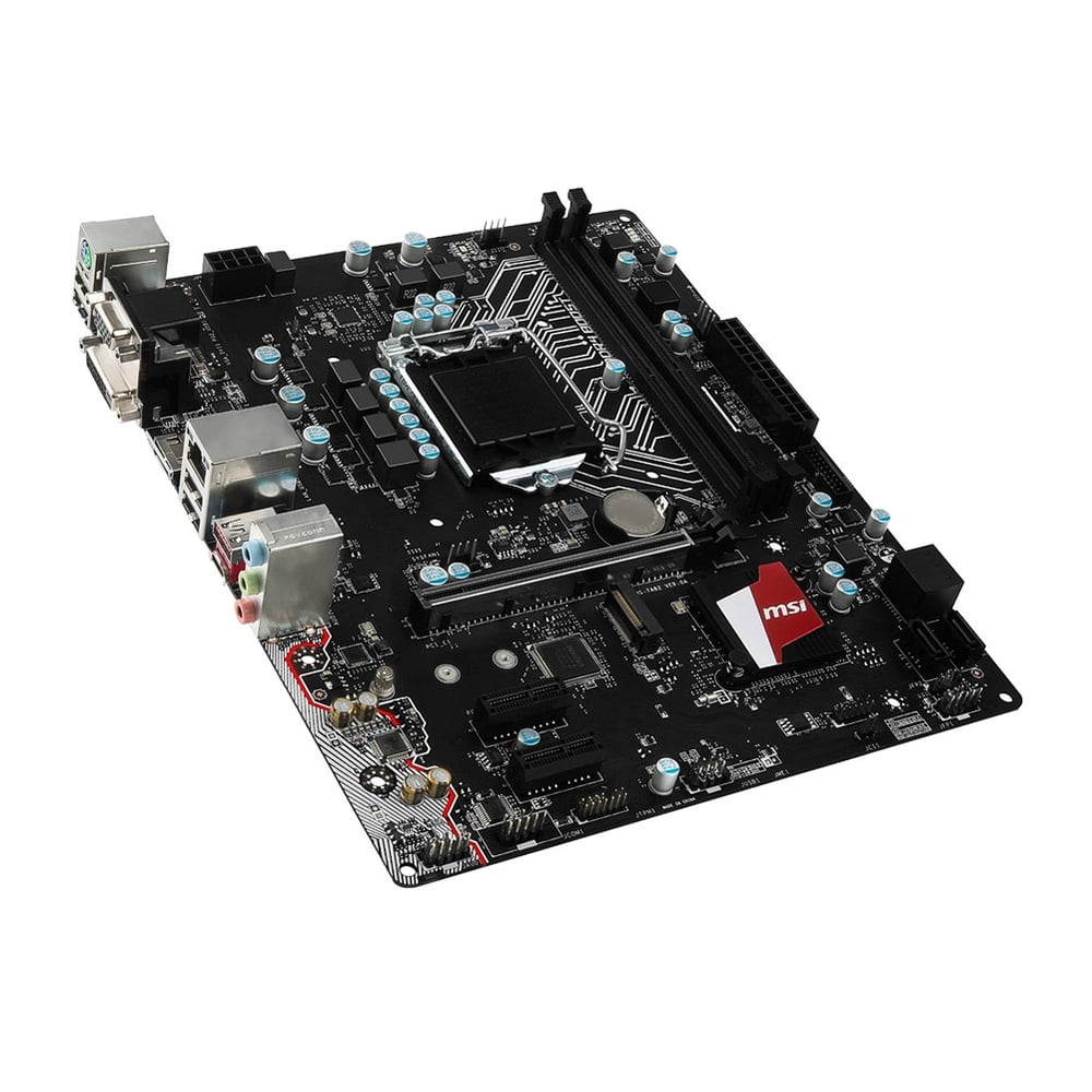 MSI H110MA PRO M2 Micro ATX Desktop Motherboard w/ Intel H110 Chipset