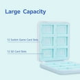 thumbnail image 2 of GeekShare Portable Switch Game Card Case Game Holder 12 Game Card Slots Card Cartridge Storage Box Shark Gashapon, 2 of 7