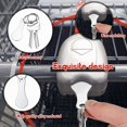thumbnail image 2 of tiradores de carrito de compras de acero inoxidable, ficha de carrito de compras extraíble como llavero, accesorio de llave de ficha de carrito de compras, 2 of 5