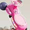 thumbnail image 4 of Light-Up Electric Wiggle Car with Pedal, 2-in-1 Swing Car, 2 motor Ride-On Toy, Anti-Rollover, Flashing Wheels for Ages 3 and Up, 4 of 9