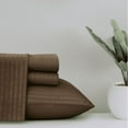 thumbnail image 4 of The Great American Sore Cal King Size Bed Sheet Set Stripe Taupe Hotel Luxury Bed Sheets - Extra Soft - Deep Pockets - Easy Fit - Breathable & Cooling Sheets, 4 of 4