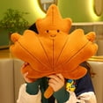 thumbnail image 5 of VOTRUDI New Valentine's Day Decorations Holiday Throw Pillows,Autumn Home Decor: Simulated Maple & Ginkgo Leaf Pillows for Sofa and Couch,B, 5 of 5