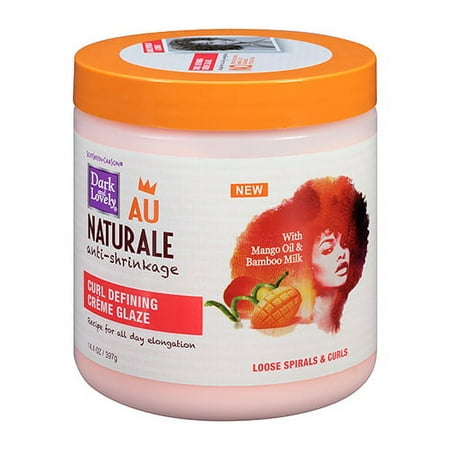 SoftSheen Carson Dark And Lovely Au Naturale Anti Shrinkage Curl Defining Creme Glaze, 14.4 Oz