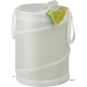 Honey Can Do Medium Mesh Pop-Up Hamper with Handles, Multicolor