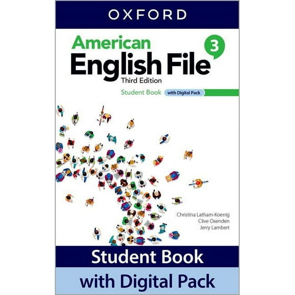 American English File 3e Student Book Level 3 Digital Pack, (Paperback)