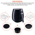 thumbnail image 5 of Los Accesorios Para Freidora De Aire Más Vendidos Se Adaptan A Todas Las Airfryer 3.5Qt - 5.8Qt Cesta Para Hornear Plato De Pizza Parrilla Olla Cocina Herramienta De Cocina Para Fiesta Methold HA013546-00, 5 of 5
