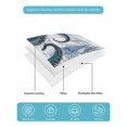 thumbnail image 4 of Quilt King Size Bedding Set, Nautical Blue Octopus Reversible Summer Quilt 3 Pieces, Coastal Ocean Summer Boat Lightweight Bedspreads Coverlets with 2 Pillow Shams for All Seasons, 4 of 5