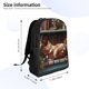thumbnail image 4 of Balery Cat Asleep Among Flowers Mochila - Mochila Estilosa y Duradera para Laptop de 15 Pulgadas con Tela Oxford Impermeable, 4 of 8