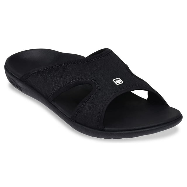 Spenco Sandale à Enfiler Kholo Breeze pour Homme, Noir, 8