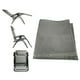 thumbnail image 4 of Reemplazo de tela para sillas reclinables plegables Sunnimix 160x43 cm Gris, 4 of 8