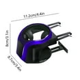thumbnail image 3 of Car Cup Holder, Car Air Vent Cup Bottle Mount, DELESYS Multi Functional Car Beverage Support Phone Support Car Outlet Cup Support Storage Rack, 3 of 6