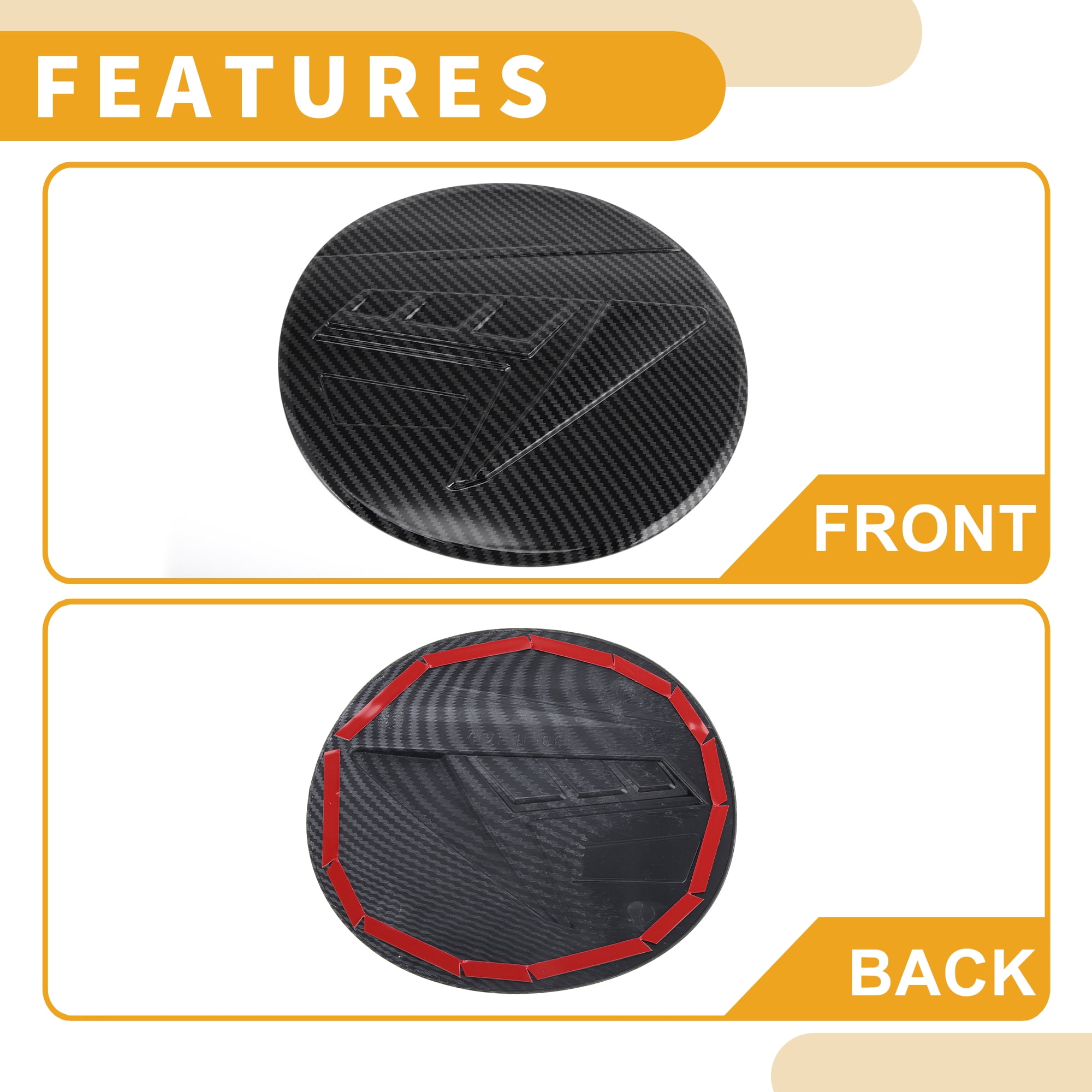 Unique Bargains Fuel Tank Door Cap for Subaru Outback 2021-2025 Fuel Filler Flap Cover