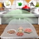 thumbnail image 2 of 6 redes protectoras plegables para mesa de comedor, cubiertas de malla para platos y platos, para el hogar., 2 of 8