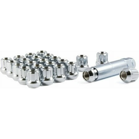 Gorilla Automotive 26044SD 14mm x 1.50 6 Lug Nut Kit,Chrome