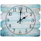 thumbnail image 1 of Reloj de pared decorativo creativo rectangular para dormitorio, reloj de pared de estilo vintage., 1 of 5