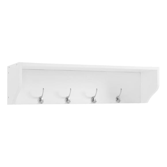 Crosley Furniture Harper Étagère d'Entrée en Bois MDF, Fini Blanc
