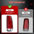thumbnail image 6 of C-Bar LED Red Tail Lights Set For 88-99 Chevy GMC C10 C/K Silverado Tahoe Sierra, 6 of 10