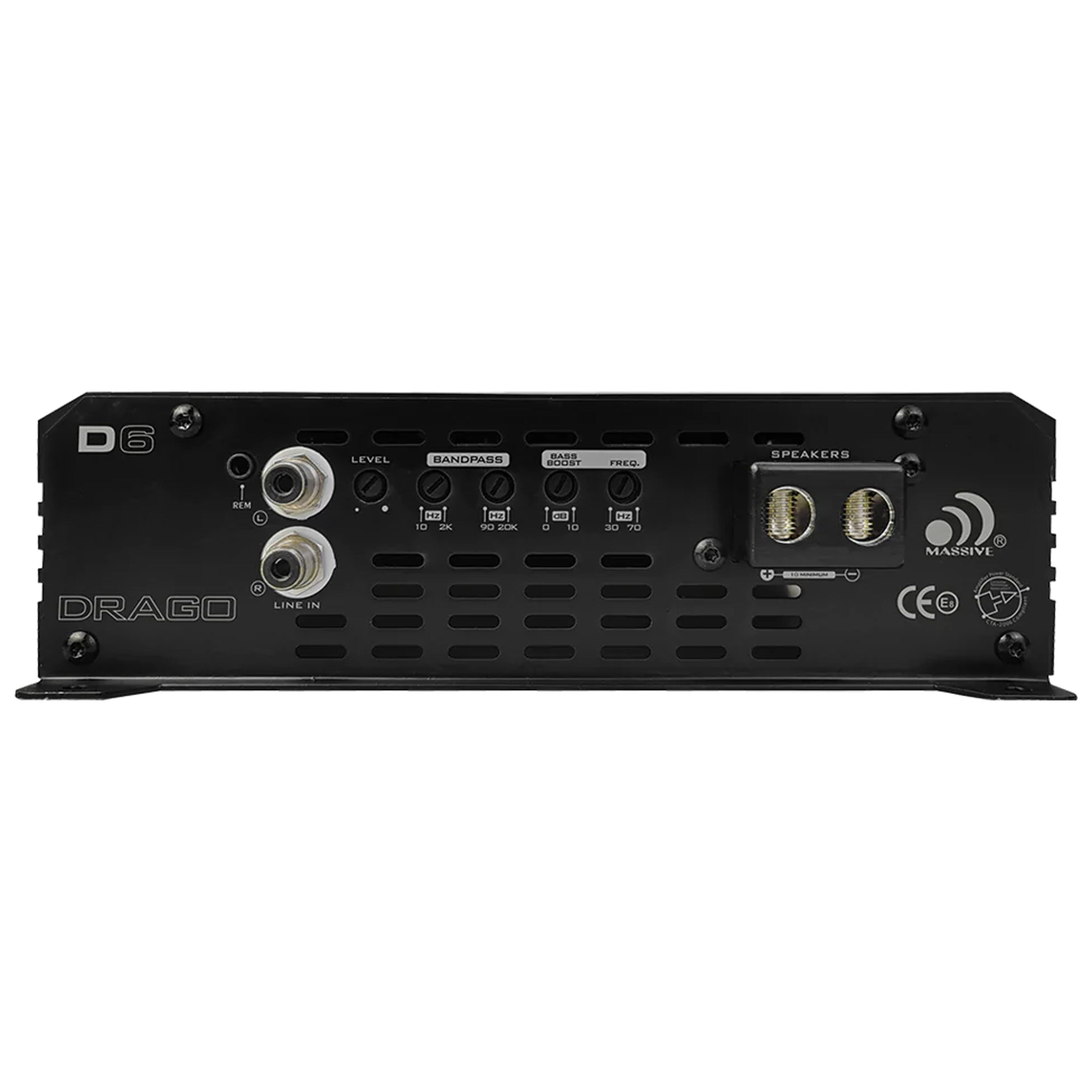 Massive Audio D6  3500w 1 Ohm Digital Car Amp