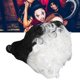 thumbnail image 5 of Peluca corta rizada blanca negra ajustable de moda ANGGREK Tipo Otros, 5 of 8