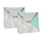 thumbnail image 1 of KAKOWELY Servilletas desechables con estampado de bronce verde menta, 16 unidades, para uso diario en bares y fiestas., 1 of 4