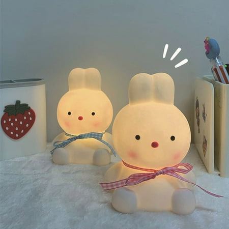 

SKBEY Nightlight Cover Plate Plug in Lights for Wall Sky Lights for Bedroom Tall Light Cute LED Night Light Without Plug In Bedroom Girl Heart Creative Cartoon Rabbit Decoration Bedroom Bedside Light