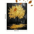 thumbnail image 3 of Golden Tree Decor Painting/Canvas Art， Suitable for Living Room， Bedroom， Office， Hotel， Bar and Gallery Decoration， Modern Home Wall Art, 3 of 8