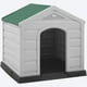 thumbnail image 2 of Casa Casita Hogar Refugio Interior Exterior Mascota Perro Ideal Raza Mediana Grande Plástica Resistente Confortable RIMAX, 2 of 7