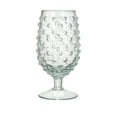 thumbnail image 4 of Creative Co-Op Glass Hobnail Stemmed Drinking Glass, Clear, Set of 6, 4 of 5