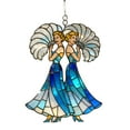 thumbnail image 4 of Sisters Dancing Decorative Pendant - Handcrafted Vintage Art Deco Friendship Pendant, Perfect for Christmas Tree, Window, or Mantel Decor, Adds Festive Cheer to Your Home, 4 of 4