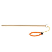 Scuba Diving Aluminum Alloy Tickle Pointer Stick with Measurement & Lanyard(Golden)