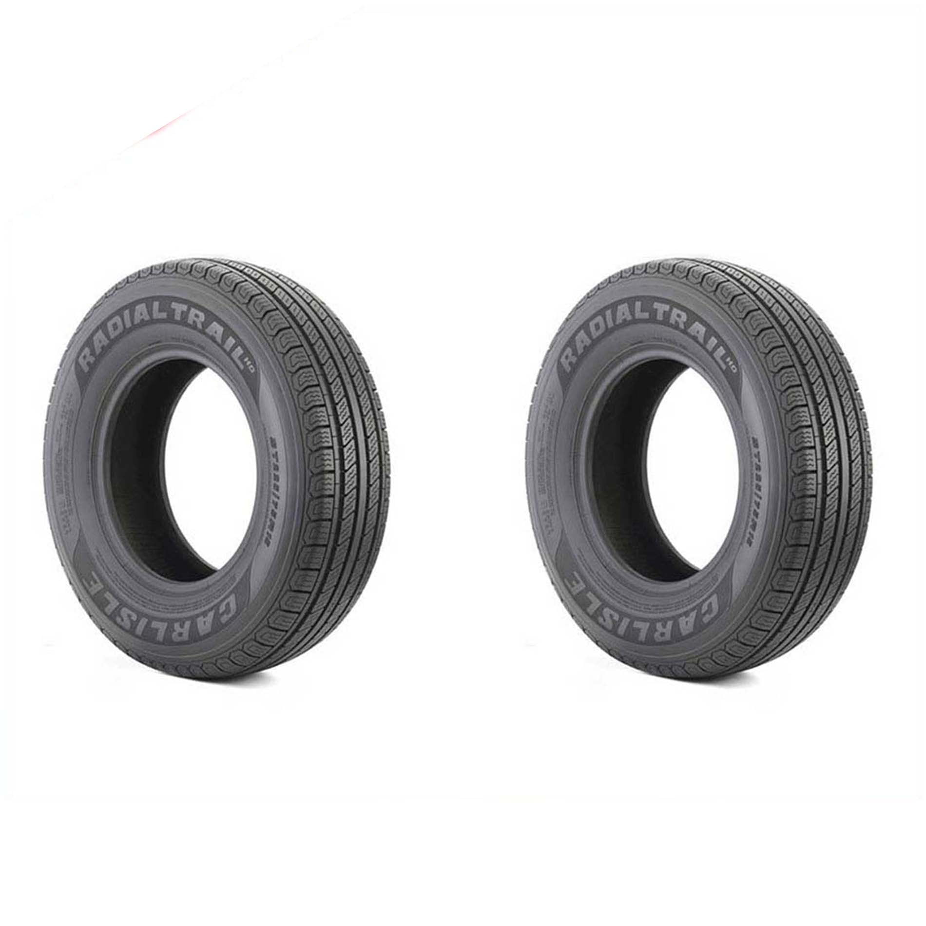 New CARLISLE Radial Trail HD Trailer Tires ST205/75R15 2PCS Walmart