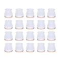 thumbnail image 1 of Protectores de silicona para el de s patas de s sils, evita arañazos y ruidos sin marcas, protectores transparentes para los pies de - W gran ronda Sunnimix Protectores de suelo de piernas, 1 of 8