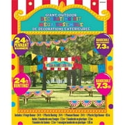 Amscan 249113 Outdoor Carnival Giant Decorating Kit - Pack of 3