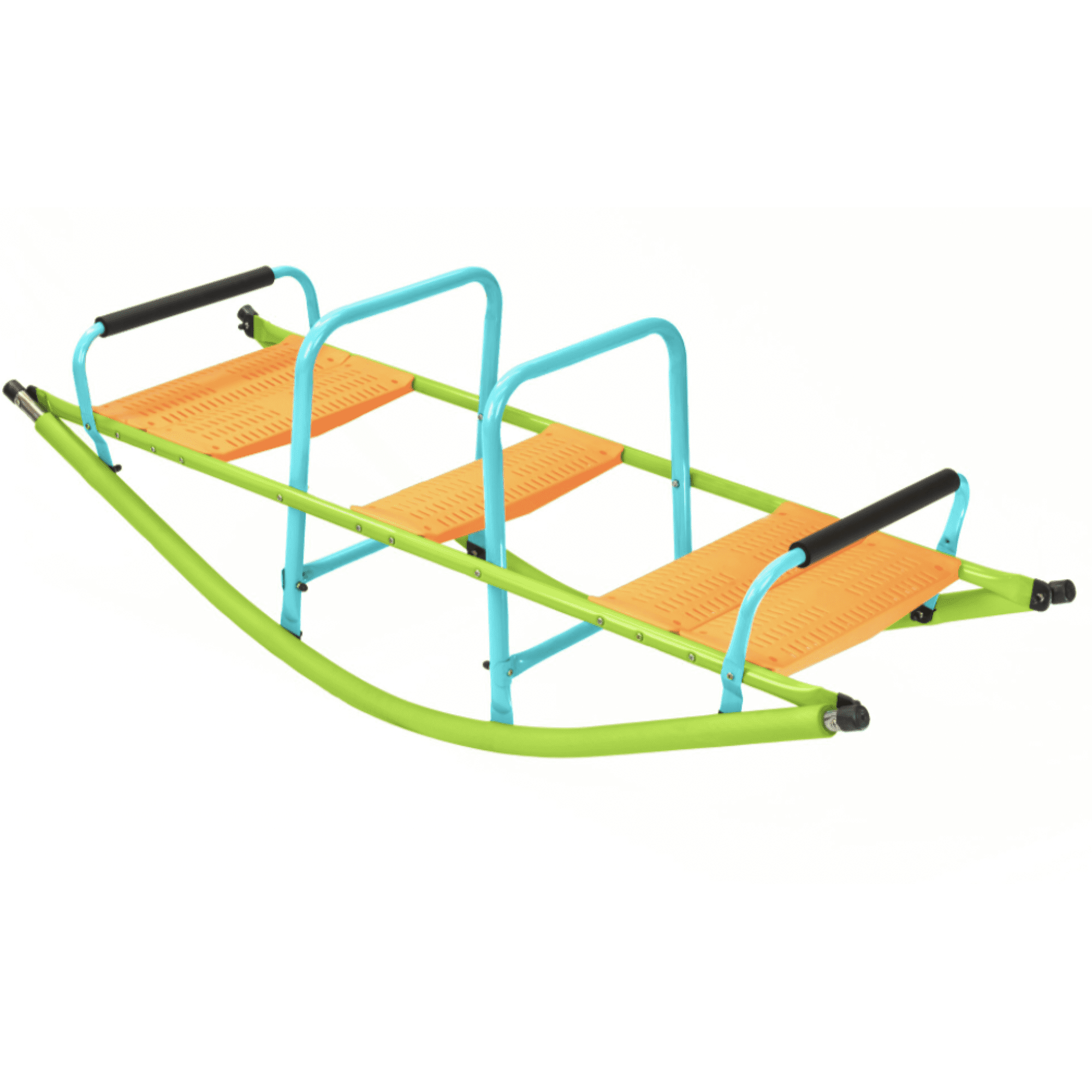 Leumius Teeter Totter Seesaw for Kids,Outdoor Teeter Totter,Weather-Resistant Plastic,Green