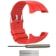 thumbnail image 1 of Inteprter Correa de silicona transpirable para pulsera, reloj de deportivo, correa de repuesto, repuesto de correa de reloj ajustable para Polar Relojes inteligentes rojo, 1 of 6